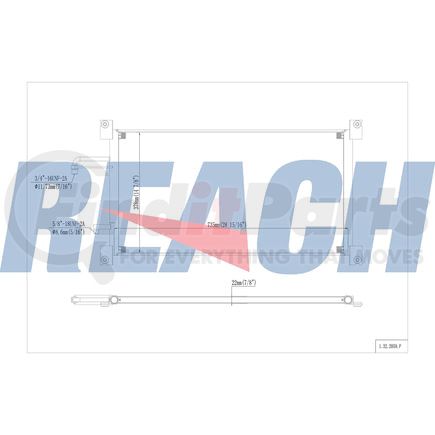 32-2059 by REACH COOLING - A/C Condenser