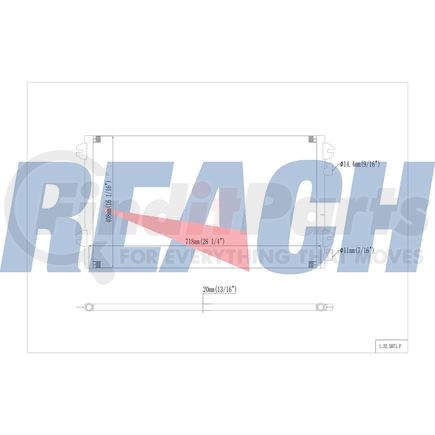 32-5071 by REACH COOLING - A/C Condenser