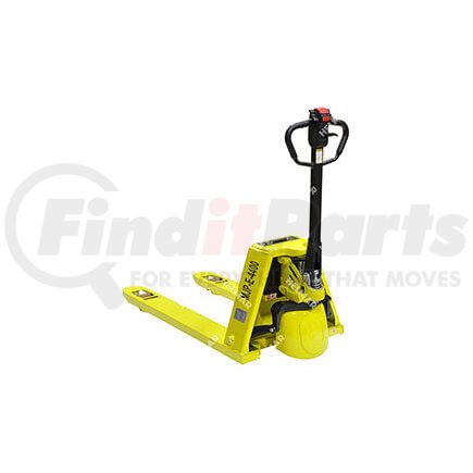 MJP-E-4400 by UNIVERSAL PRODUCTS - Pallet Jack, Electric, 440 lbs. Capacity, 8 x 27 Forks with Multi-Functional Handle