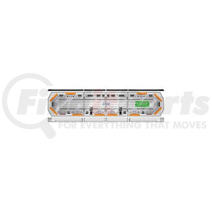 27-00007-E by ECCO - 27 Series Light Bar - Dual Reflector, 58 Inch, 10 LED, Multi-Mount