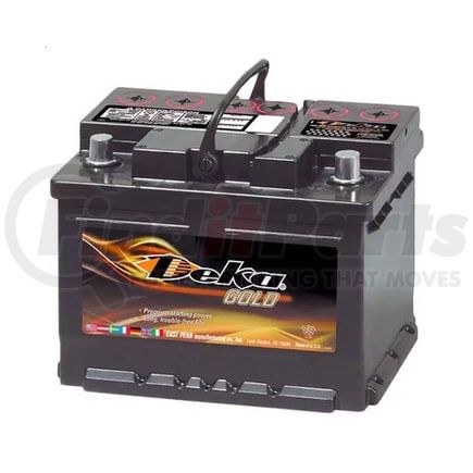 690MF by EAST PENN MANUFACTURING CO. - Gold/A3® Automotive Battery - 12V, 600 CCA / 740 CA, Top Post Terminal