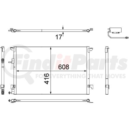 AC498000S by MAHLE - ac498000s