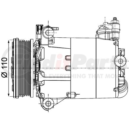 ACP1357000P by MAHLE - acp1357000p