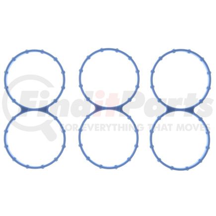MS19219 by MAHLE - Fuel Injection Plenum Gasket Set