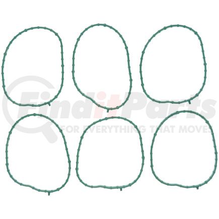 MS19382 by MAHLE - Fuel Injection Plenum Gasket Set