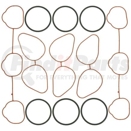 MS19493 by MAHLE - Engine Intake Manifold Gasket Set