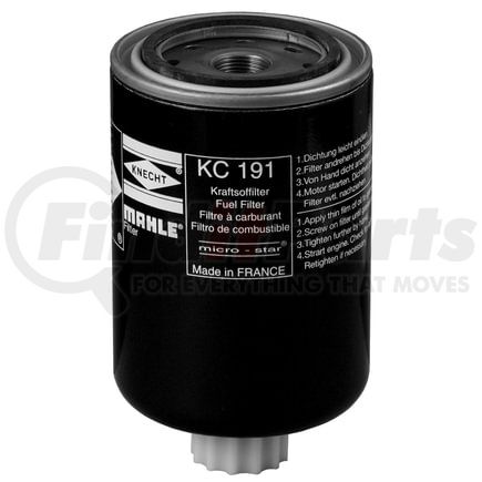 Mahle KC191 Fuel Water Separator Filter Fuel Filter