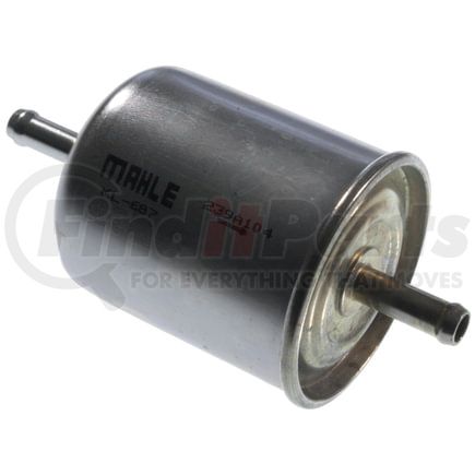KL 687 by MAHLE - Fuel Filter