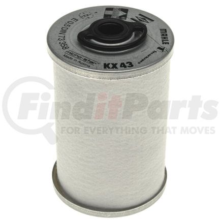 KX 43 by MAHLE - Fuel Filter