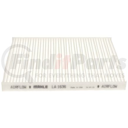 LA 1636 by MAHLE - Cabin Air Filter