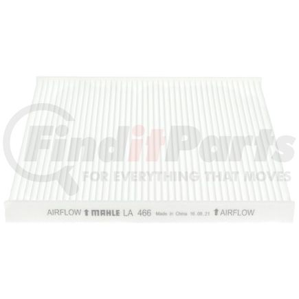 LA466 by MAHLE - Cabin Air Filter