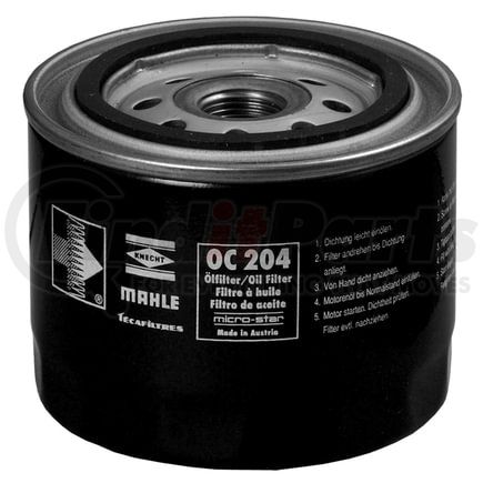 Mahle OC 204 Engine Oil Filter Engine Oil Filter