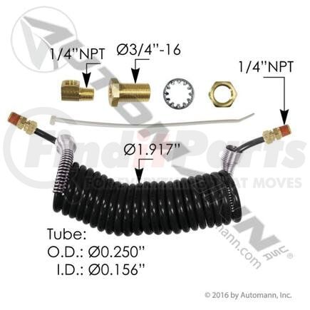 KP155K by AUTOMANN - Sliding Coiled
