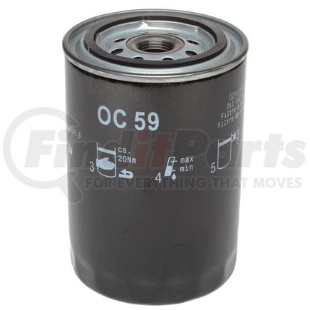 OC59 by MAHLE - Engine Oil Filter