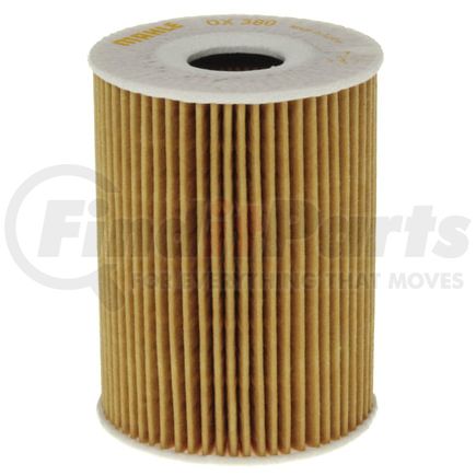 OX 380 D by MAHLE - Engine Oil Filter