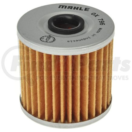 OX 796 by MAHLE - Engine Oil Filter