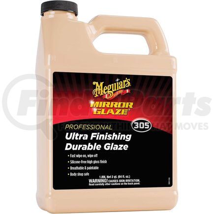 M30564 by MEGUIAR'S - Mirror Glaze® Professional Ultra Finishing Durable Glaze - 64 Oz.