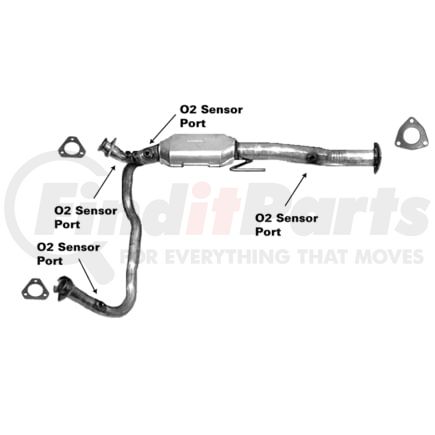 CATCO 9075 Catalytic Converter Federal / EPA Catalytic Converter - Direct Fit