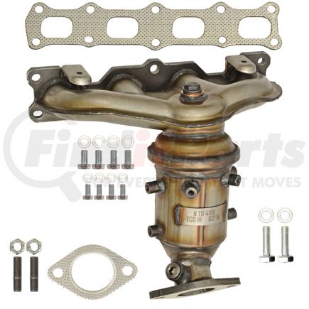 1384 by CATCO - Federal / EPA Catalytic Converter - Direct Fit w/ Integrated Manifold