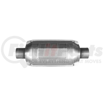 602547 by ANSA - Federal / EPA Catalytic Converter - Universal Pre-OBDII Enhanced Standard Duty - 3.00" ID Neck / 3.00" ID Neck; Oval; 5.9L / 6515; O2 Port: None