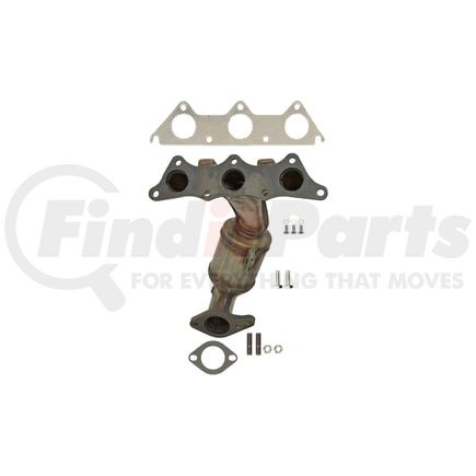 641222 by ANSA - Federal / EPA Catalytic Converter - Direct Fit w/ Integrated Manifold