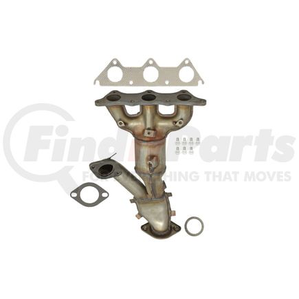 641223 by ANSA - Federal / EPA Catalytic Converter - Direct Fit w/ Integrated Manifold