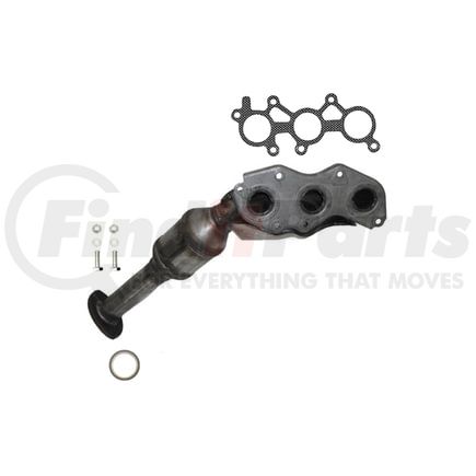 641403 by ANSA - Federal / EPA Catalytic Converter - Direct Fit w/ Integrated Manifold