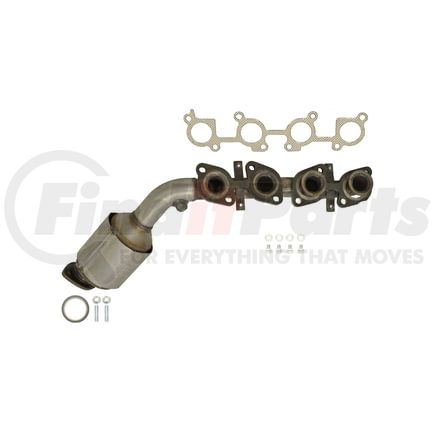 641435 by ANSA - Federal / EPA Catalytic Converter - Direct Fit w/ Integrated Manifold