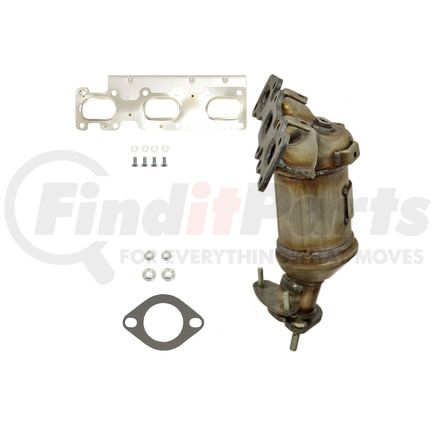 641478 by ANSA - Federal / EPA Catalytic Converter - Direct Fit w/ Integrated Manifold