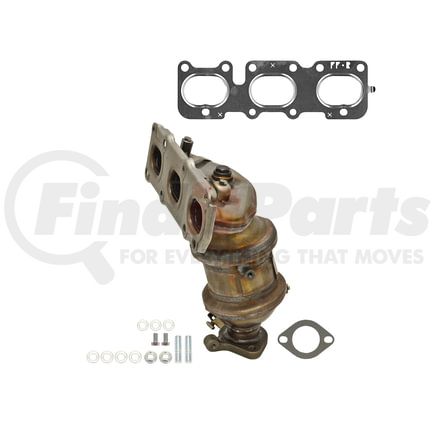 641497 by ANSA - Federal / EPA Catalytic Converter - Direct Fit w/ Integrated Manifold