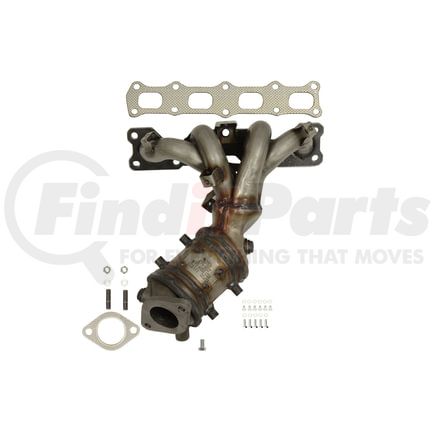 641505 by ANSA - Federal / EPA Catalytic Converter - Direct Fit w/ Integrated Manifold