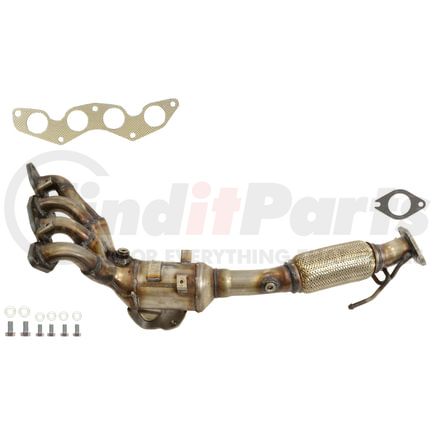 641514 by ANSA - Federal / EPA Catalytic Converter - Direct Fit w/ Integrated Manifold