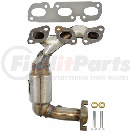 641520 by ANSA - Federal / EPA Catalytic Converter - Direct Fit w/ Integrated Manifold