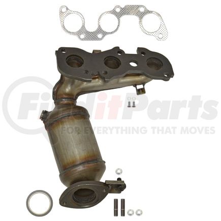 641525 by ANSA - Federal / EPA Catalytic Converter - Direct Fit w/ Integrated Manifold