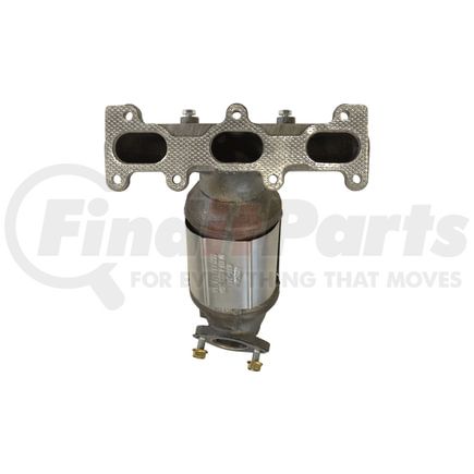 641528 by ANSA - Federal / EPA Catalytic Converter - Direct Fit w/ Integrated Manifold