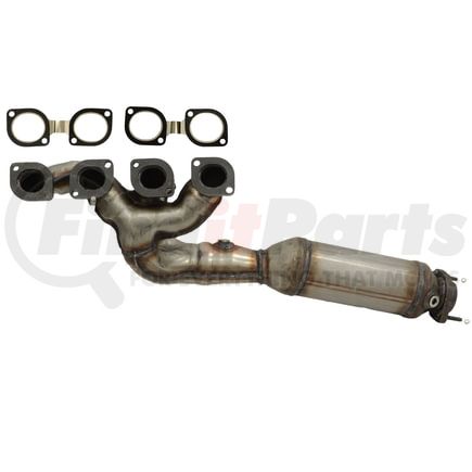 641541 by ANSA - Federal / EPA Catalytic Converter - Direct Fit w/ Integrated Manifold