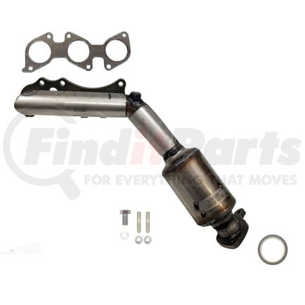641568 by ANSA - Federal / EPA Catalytic Converter - Direct Fit w/ Integrated Manifold