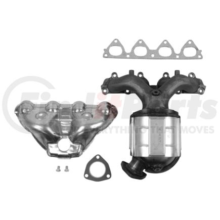 642597 by ANSA - Federal / EPA Catalytic Converter - Direct Fit w/ Integrated Manifold