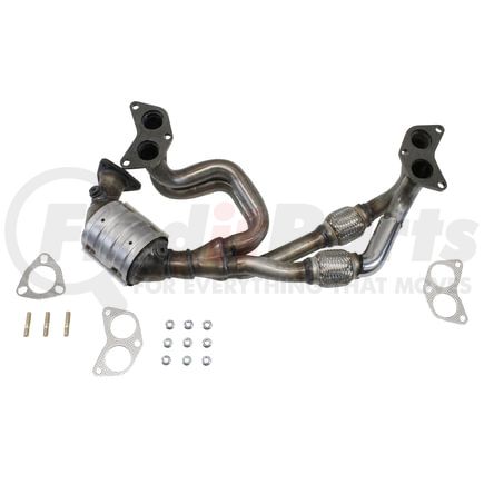 642803 by ANSA - Federal / EPA Catalytic Converter - Direct Fit w/ Integrated Manifold
