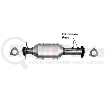 645348 by ANSA - Federal / EPA Catalytic Converter - Direct Fit