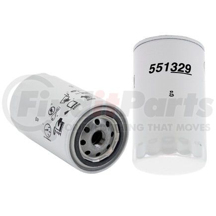 51329 by WIX FILTERS - Spin-On Full Flow Engine Oil Filter, 5.819" Length, 5.819" OD, 3/4"-16 Thread