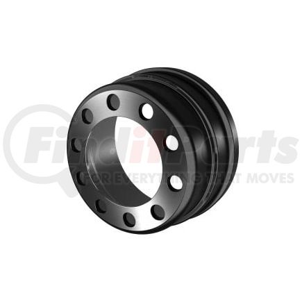 10009920 by CONMET - Brake Drum - Front, TruTurn, 15 in. dia. x 4 in. Width,10-Bolt Holes