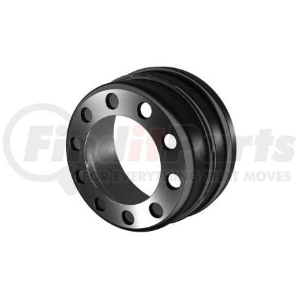 10080764 by CONMET - Brake Drum - Front, TruTurn, 15 in. dia. x 5 in. Width, 10-Bolt Holes
