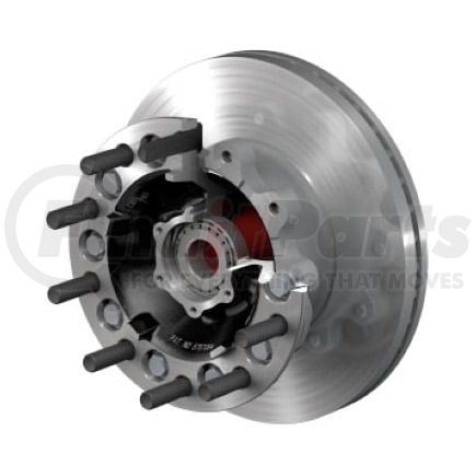 10083216 by CONMET - Iron PreSet Hub/Rotor FF Front