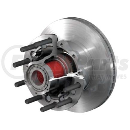 10083400 by CONMET - Iron PreSet Hub/Rotor TN Trailer