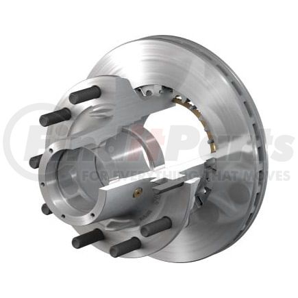 10083509 by CONMET - Aluminum Conventional Hub/Rotor TN Trailer