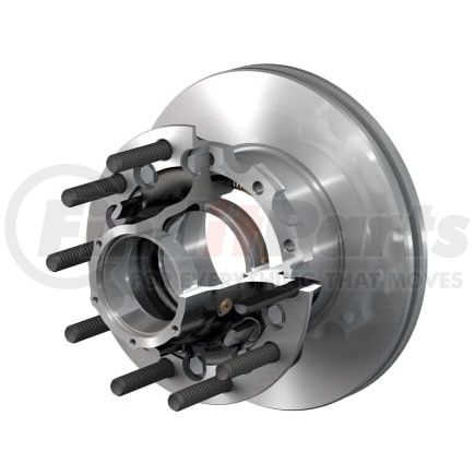 10083514 by CONMET - Iron Conventional Hub/Rotor TN Trailer