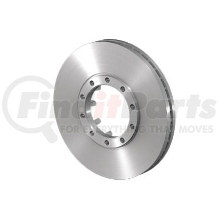 10083923 by CONMET - Disc Brake Rotor Kit - Flat, with ABS Tone Ring, Ten (10) 5/8” Nuts