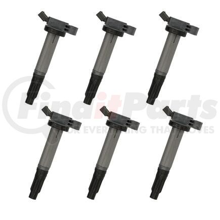 Standard Ignition UF487K6 Direct Ignition Coil Kit OE Durability Improved Ignition Coil Kit