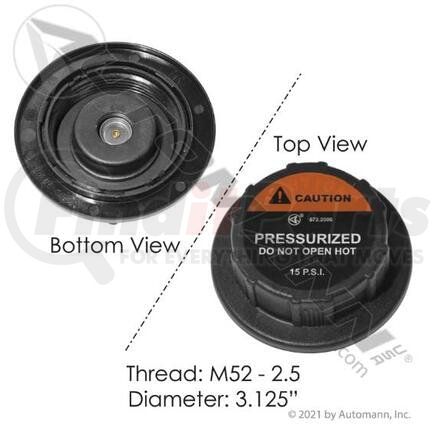 572.2006 by AUTOMANN - Coolant Reservoir Cap